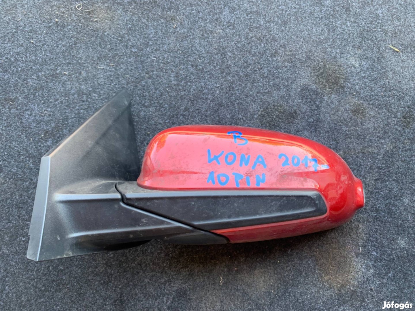 Hyundai Kona bal behajlós,holttérfigyelős tükör