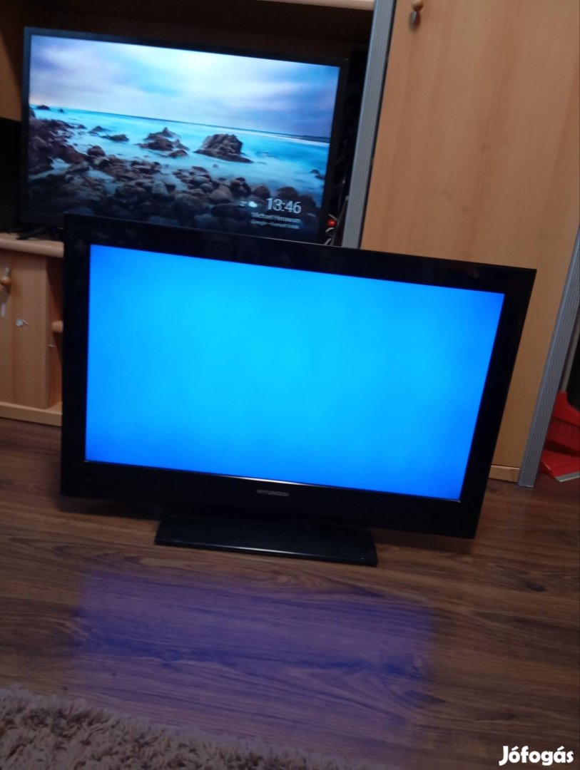 Hyundai LED LCD tv 3D funkciós 80cm képatlóval.