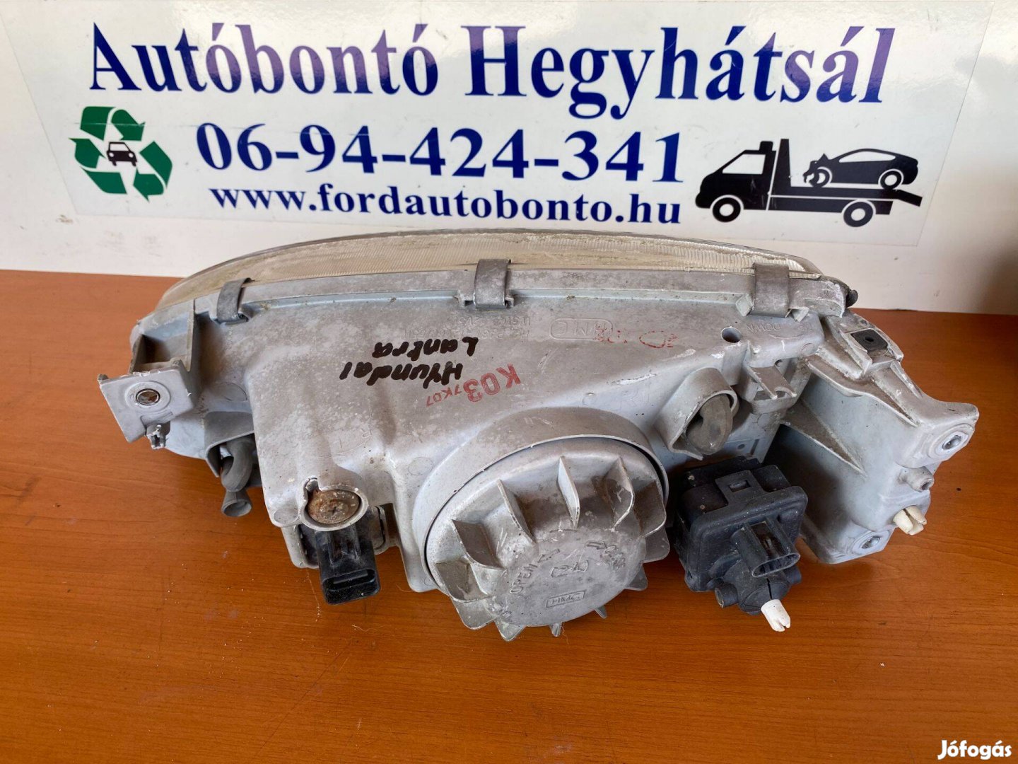 Hyundai Lantara II bal fényszóró