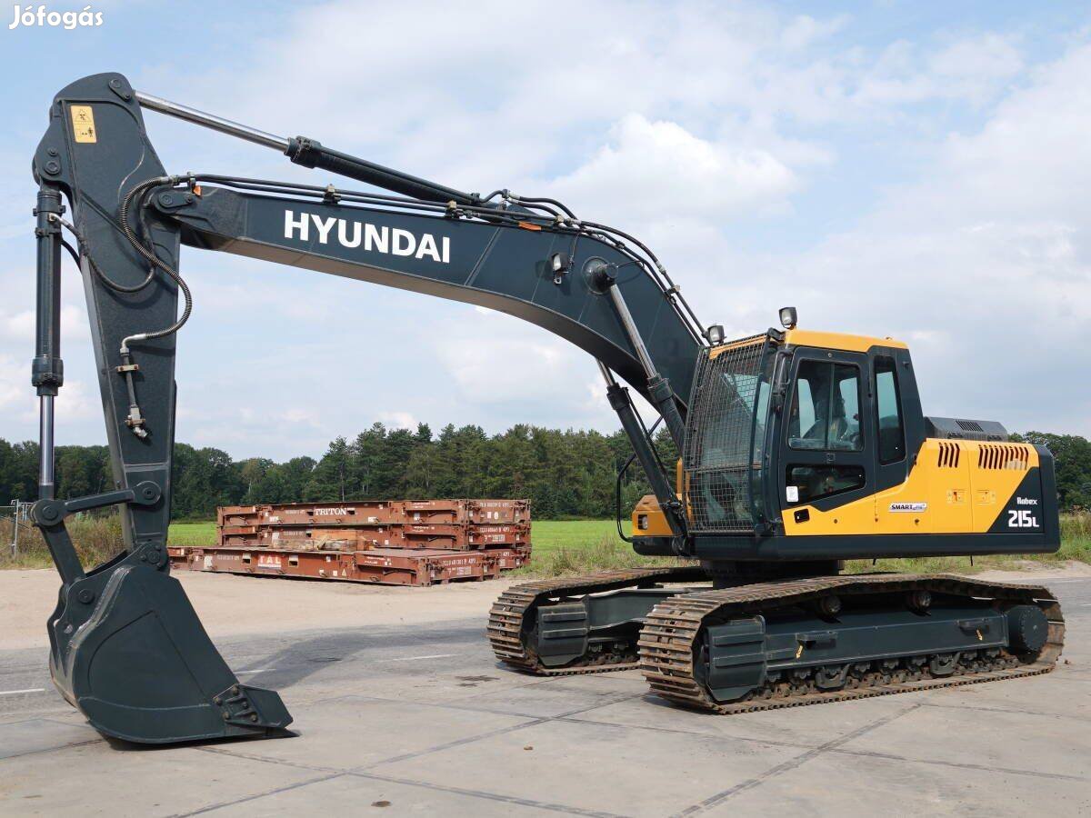 Hyundai R215L Smart Plus / 5 üzemóra / Lízing 20%-tól