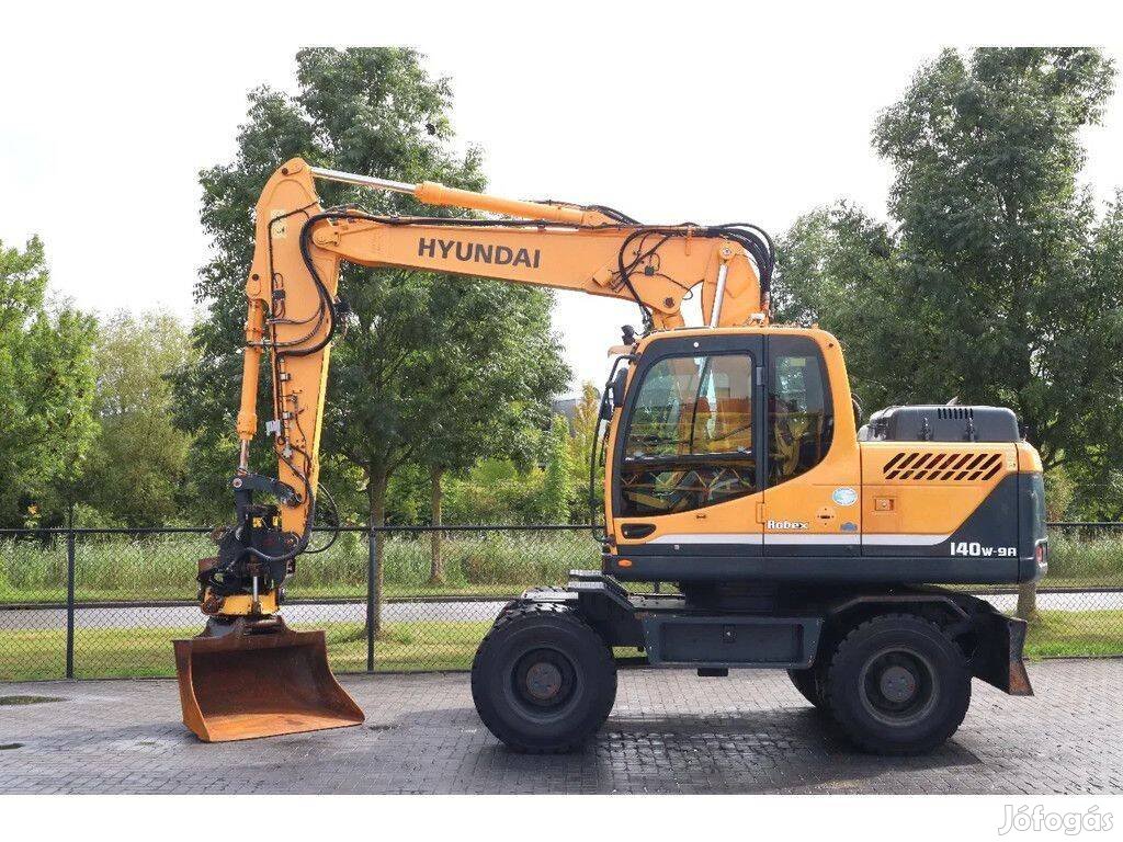 Hyundai Robex 140W-9A / Rototilt / 3.502 üzemóra / Lízing 20%-