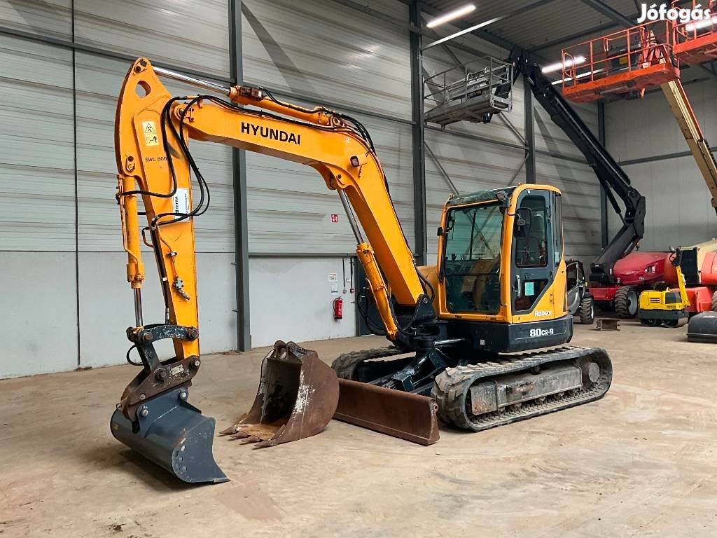 Hyundai Robex 80 CR-9 / 2 287 üzemóra / Lízing 20%-tól