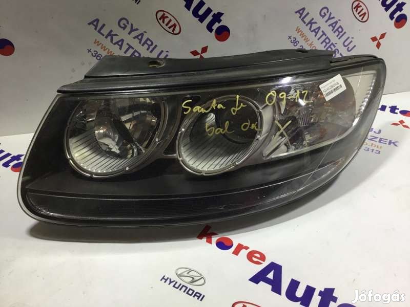Hyundai Santa Fe  CM fényszóró első bal 921012B020-BON