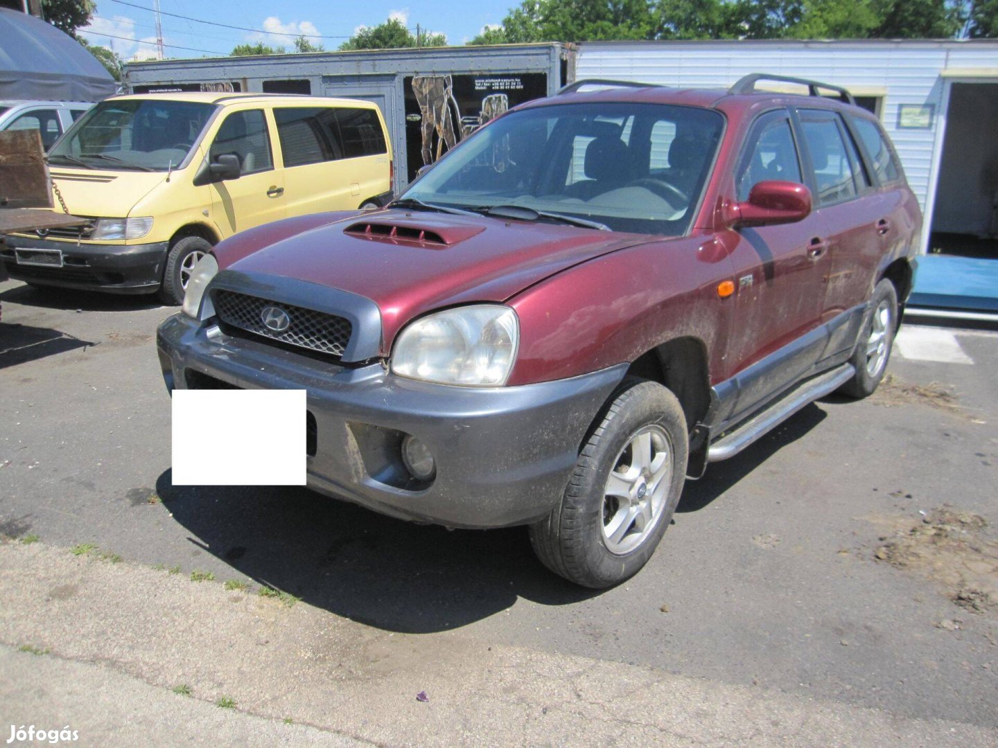 Hyundai Santafe bontott alkatrészek