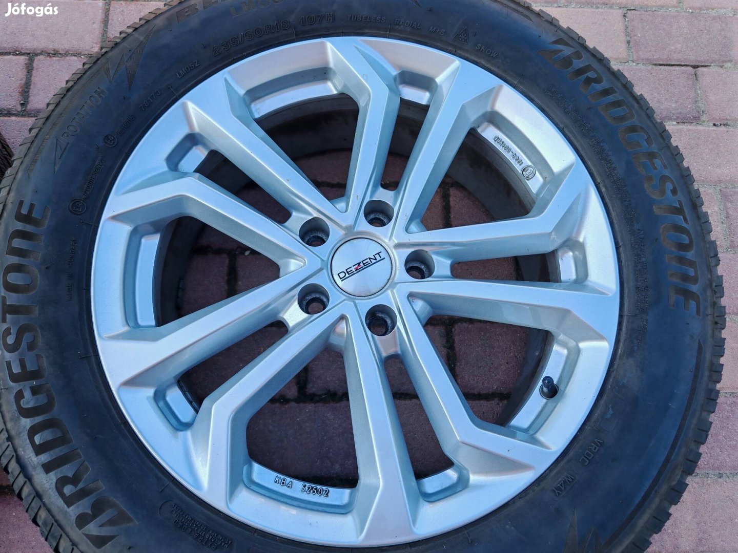 Hyundai Santafee Kia Sorento 18col alufelni 235/60r18 téli 