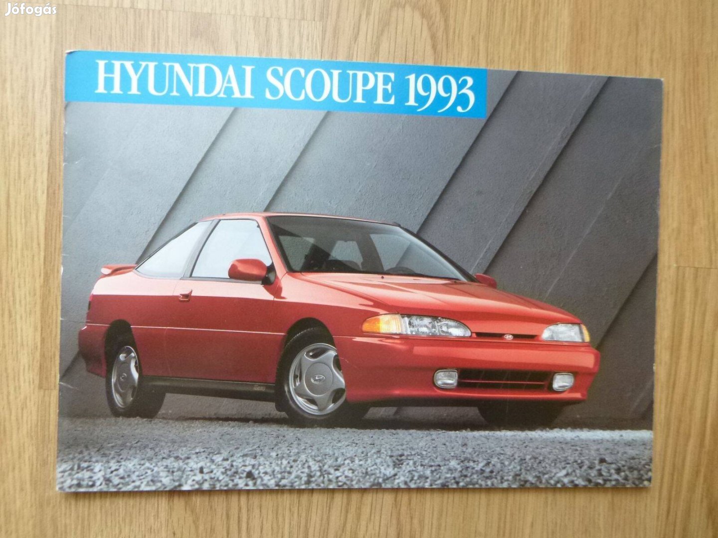 Hyundai Scoupe prospektus - 1993, angol nyelvű