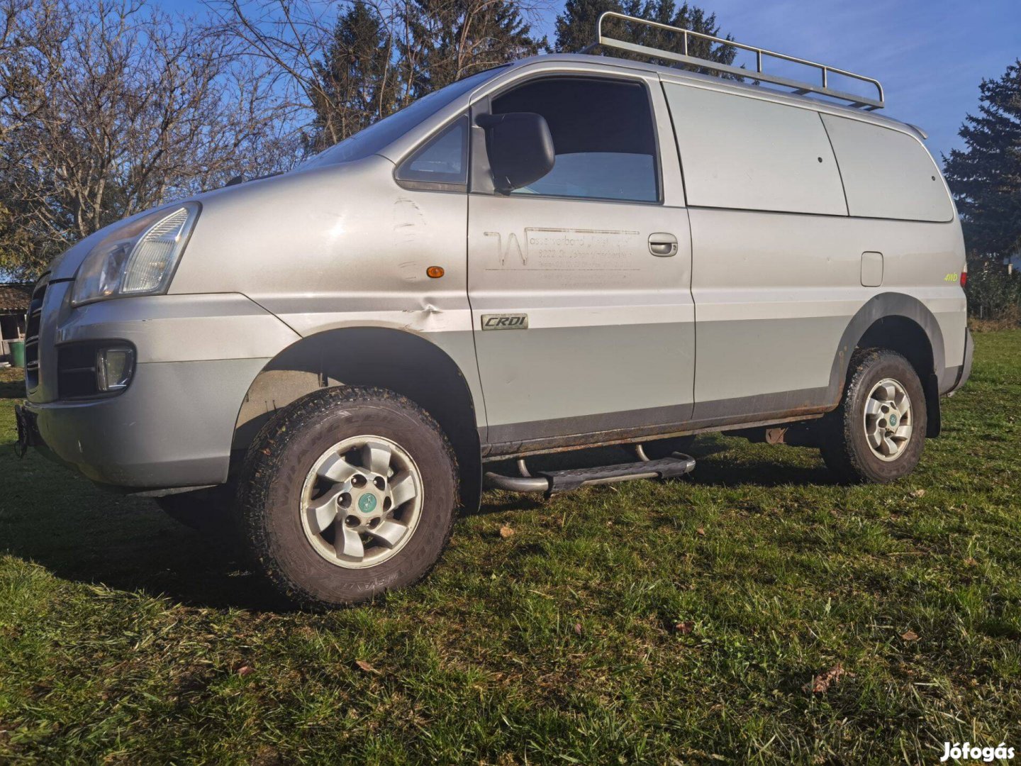 Hyundai Starex 2,5 crdi 4wd 4x4 + felező. 1,89 m ft