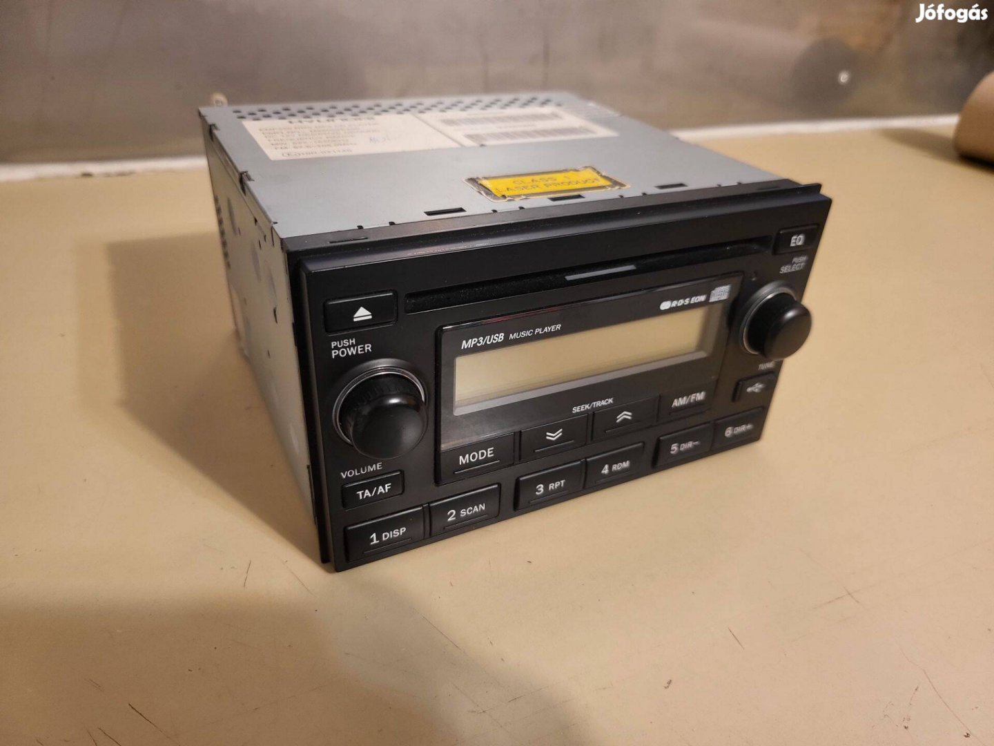 Hyundai Tucson EMP320 rádió CD/USB, kódos, javításra szorul