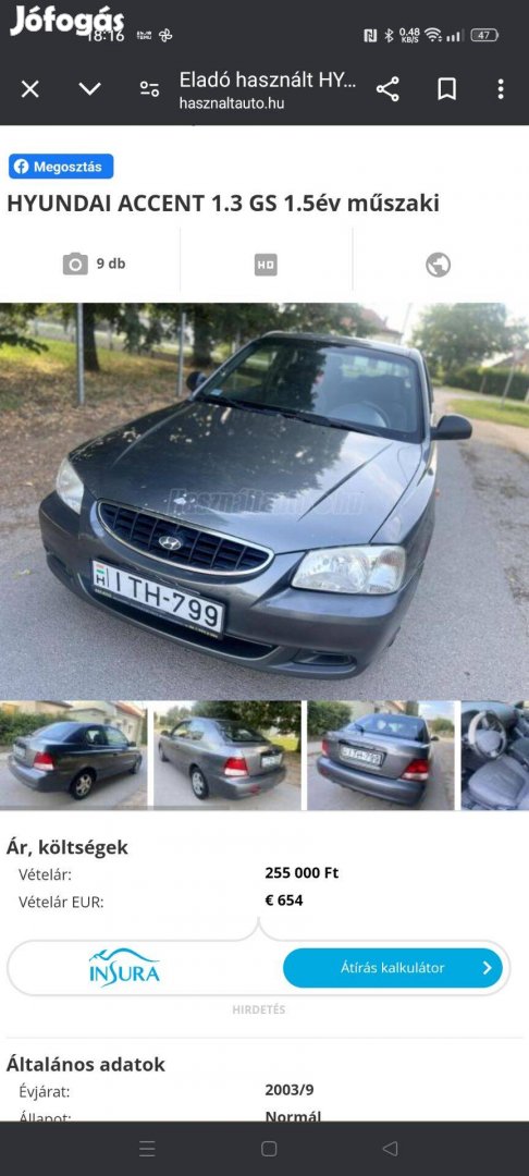 Hyundai accent