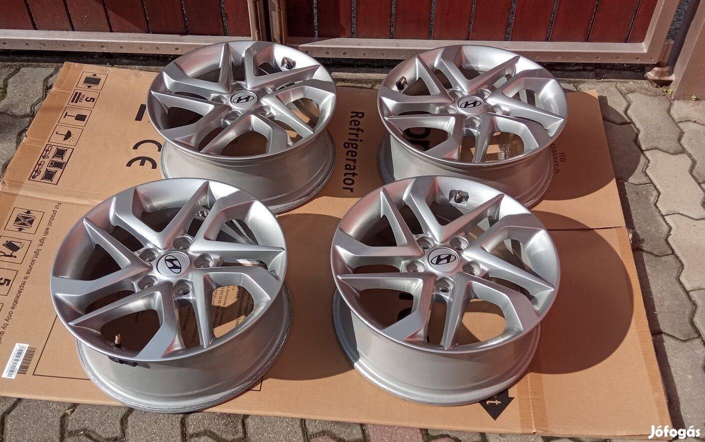 Hyundai felni 16 16" gyári alufelni R16 6x16 5x114,3 Szenzor