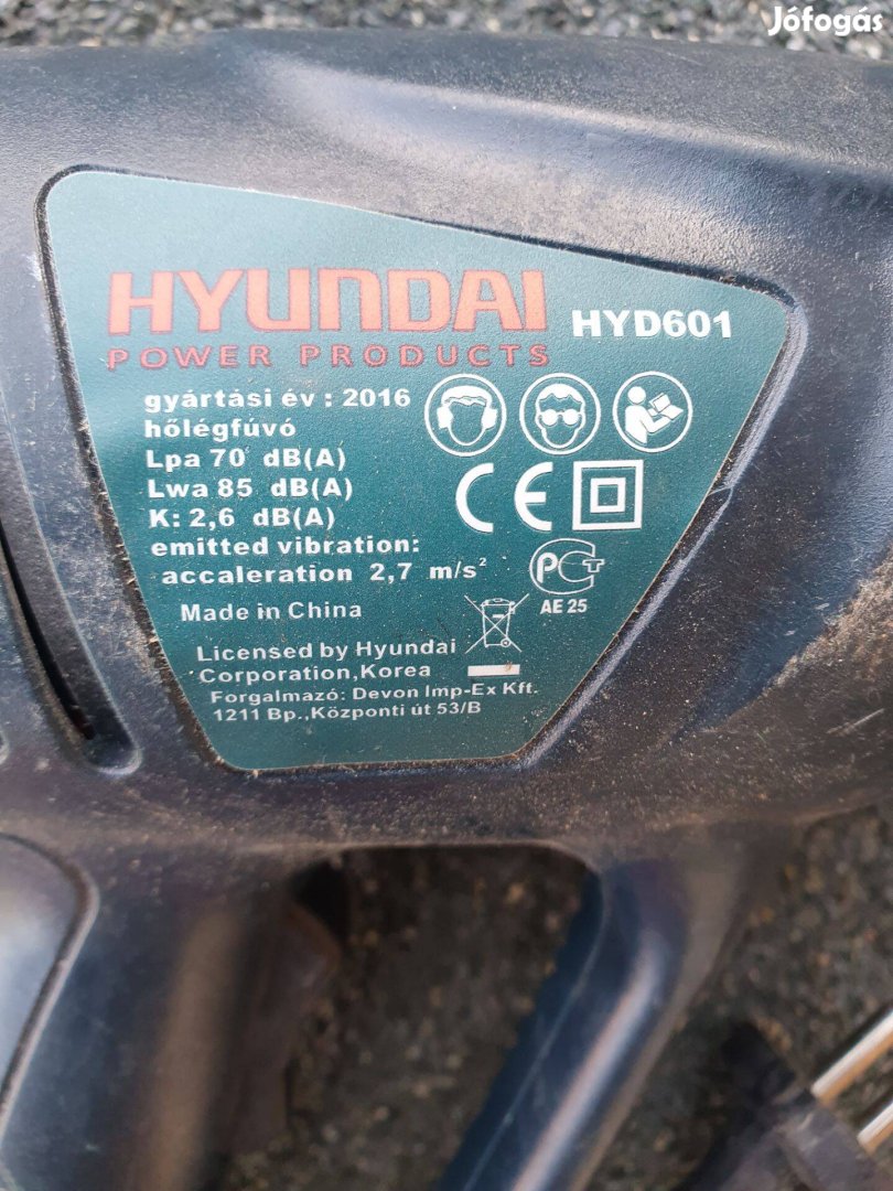 Hyundai hőlégfúvó