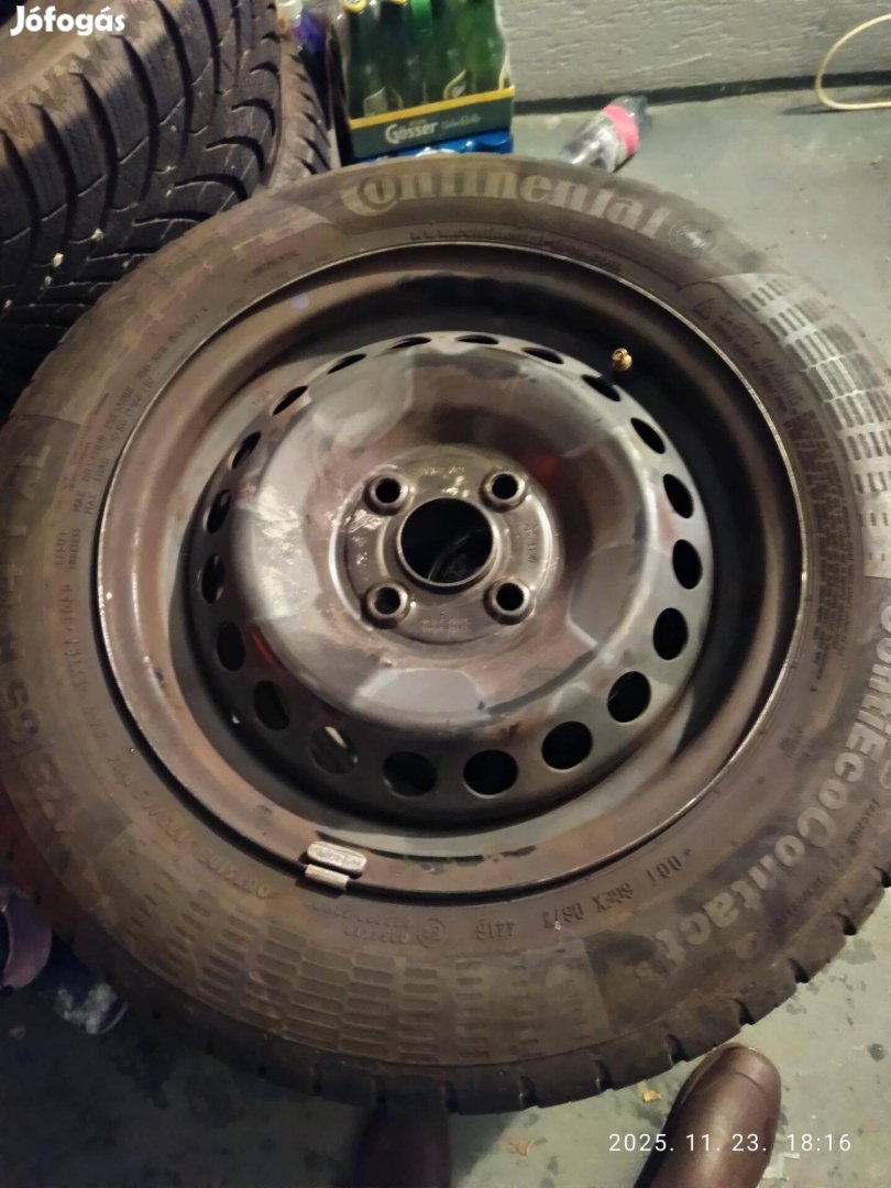 Hyundai i10 i20 lemezfelni 14coll 4db Continental nyári