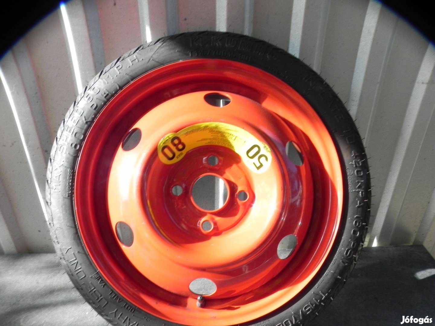 Hyundai i20 Helytakarékos pótkerék T115 / 70 D 15 Hyundai