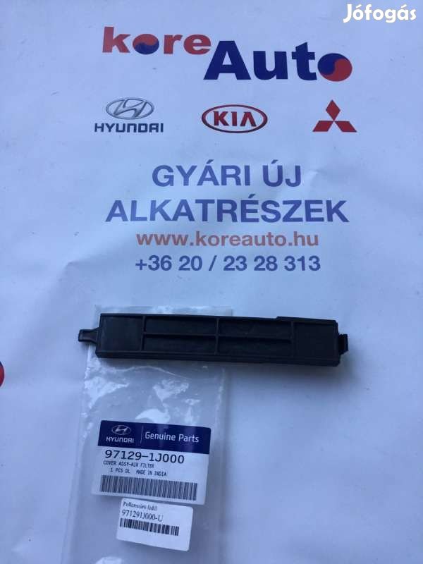 Hyundai i20 PB pollenszűrő takaró fedél 971291J000