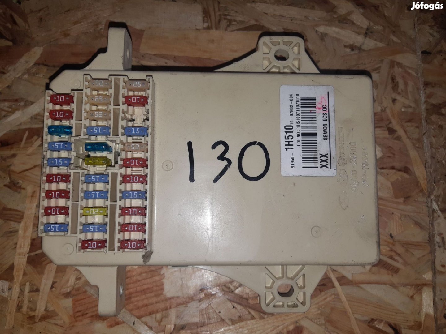Hyundai i30 Biztosítéktábla Relé Tábla