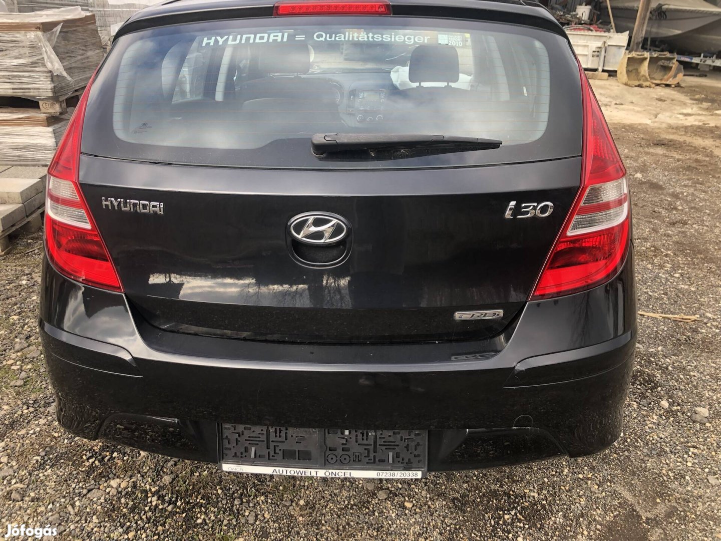 Hyundai i30 FD csomagtér ajtó csomagtérajtó