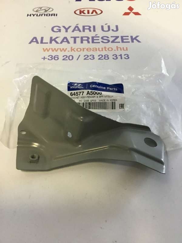 Hyundai i30 GD bal első sárvédő tartó lemez 64577A5000