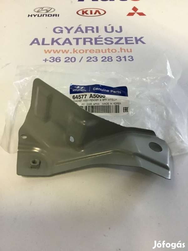 Hyundai i30 GD bal első sárvédő tartó lemez 64577A5000