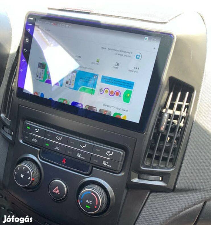 Hyundai i30 Multimédia Android Carplay fejegység Tolatókamerával