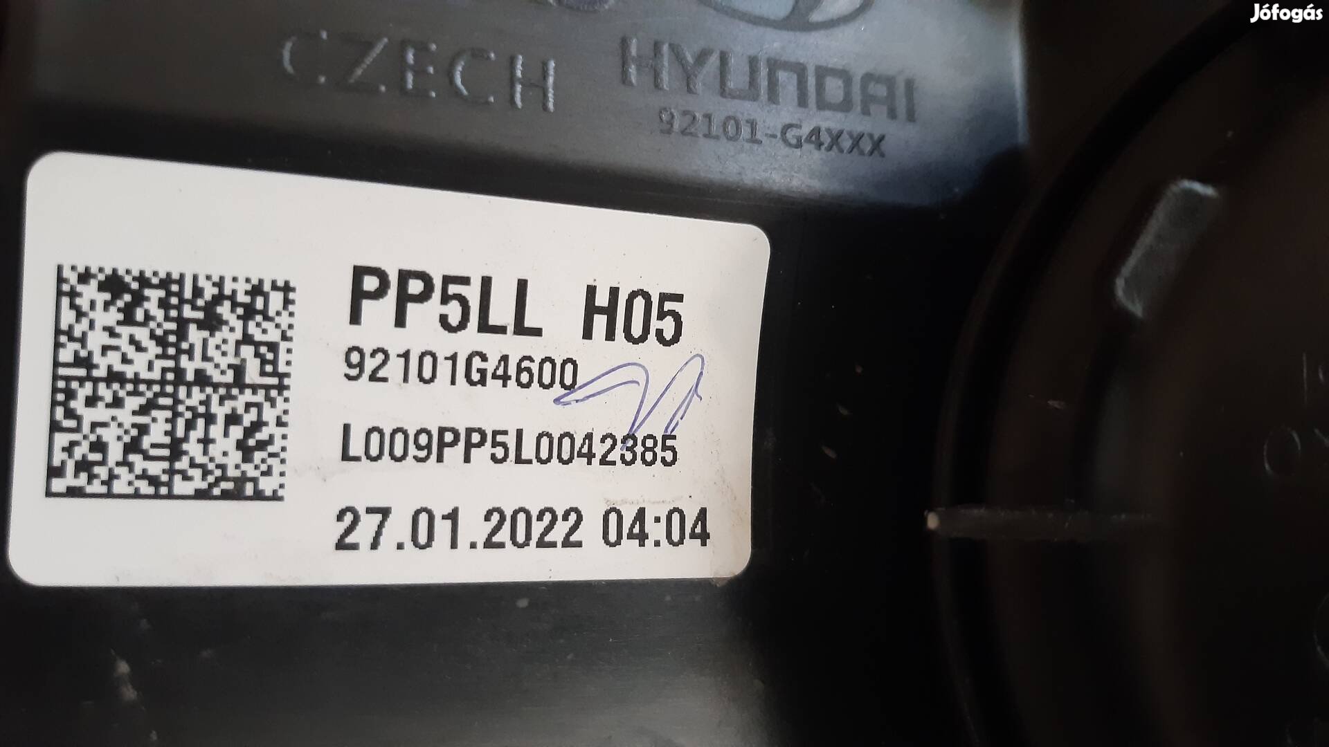 Hyundai i30 l bal fényszóró 