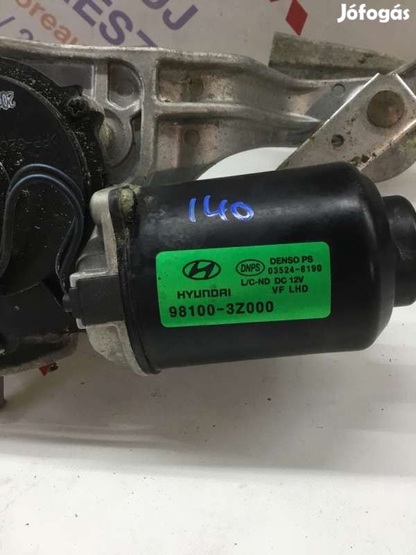 Hyundai i40 ablaktörlő motor első 981103Z000-BON