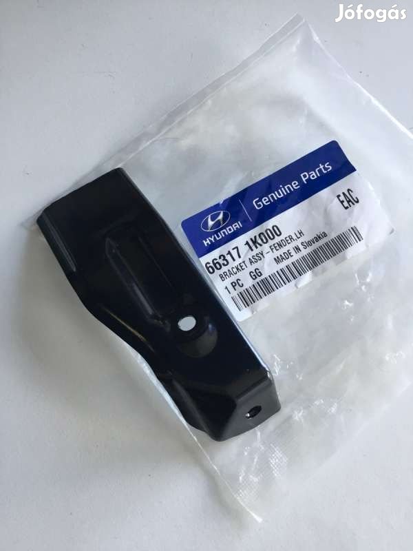 Hyundai ix20 sárvédő tartó lemez bal 663171K000