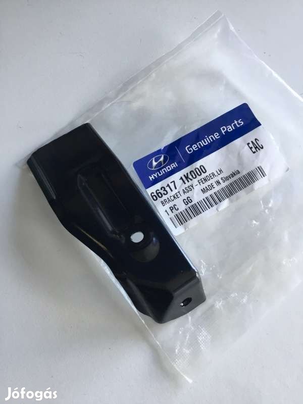 Hyundai ix20 sárvédő tartó lemez bal 663171K000