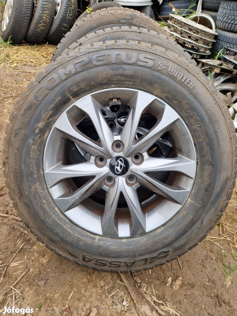 Hyundai ix35 alufelni 215 70 r16 téligumival