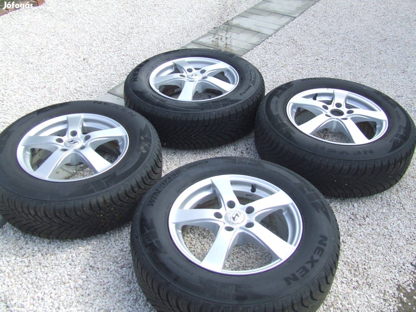 Hyundai kia alufelni téligumival 16 os