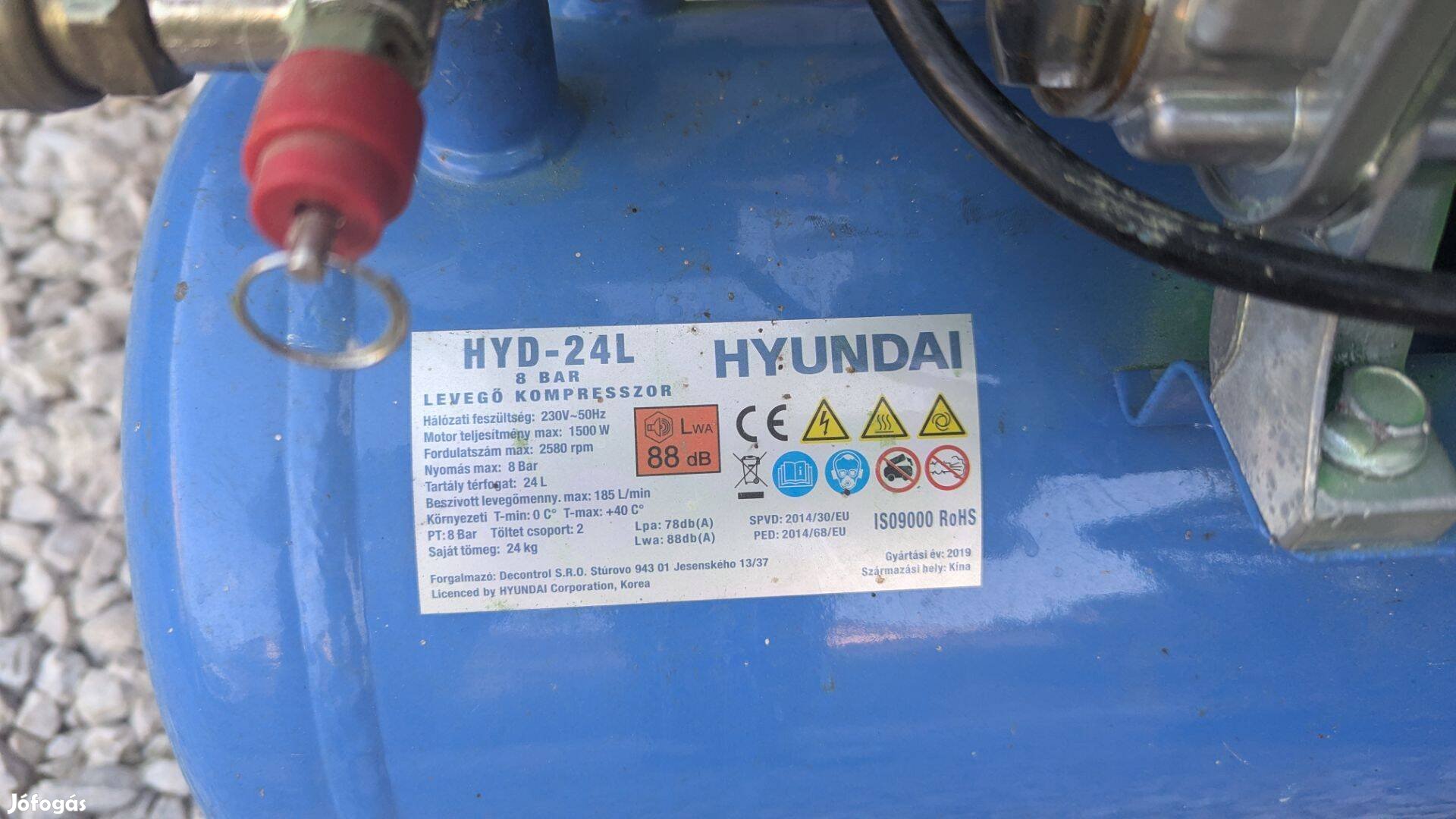 Hyundai kompresszor újszerű állapotban eladó!