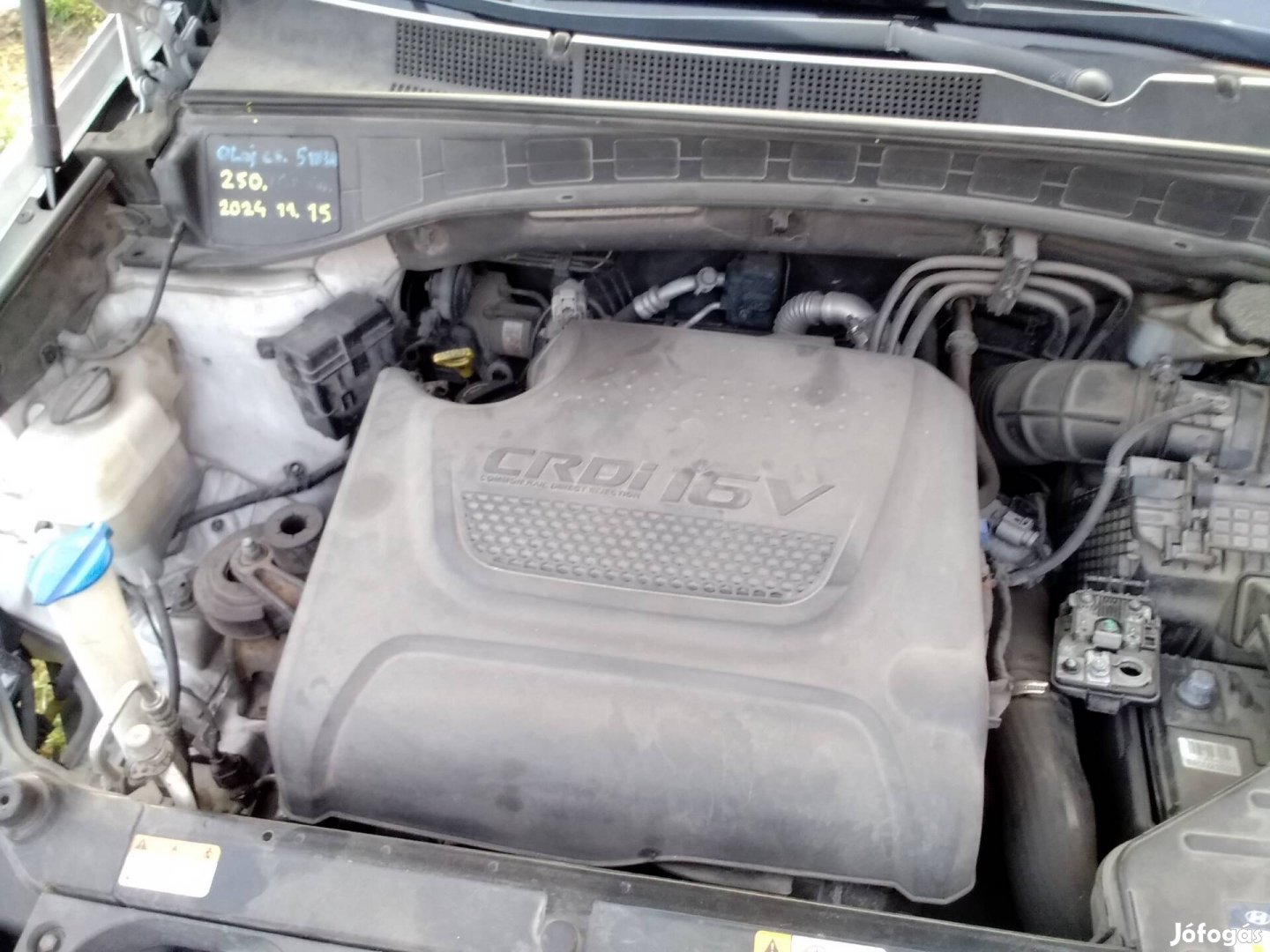 Hyundai santa fe 2,2 es  diesel motor, 2013 as évjáratu. 