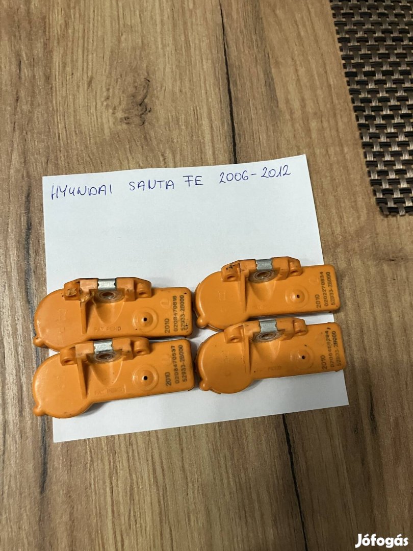 Hyundai santa fe tpms guminyomás szenzor