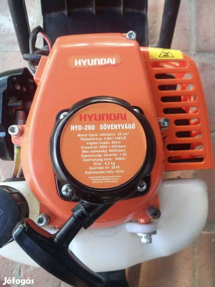 Hyundai sövény vágó (alig használt)