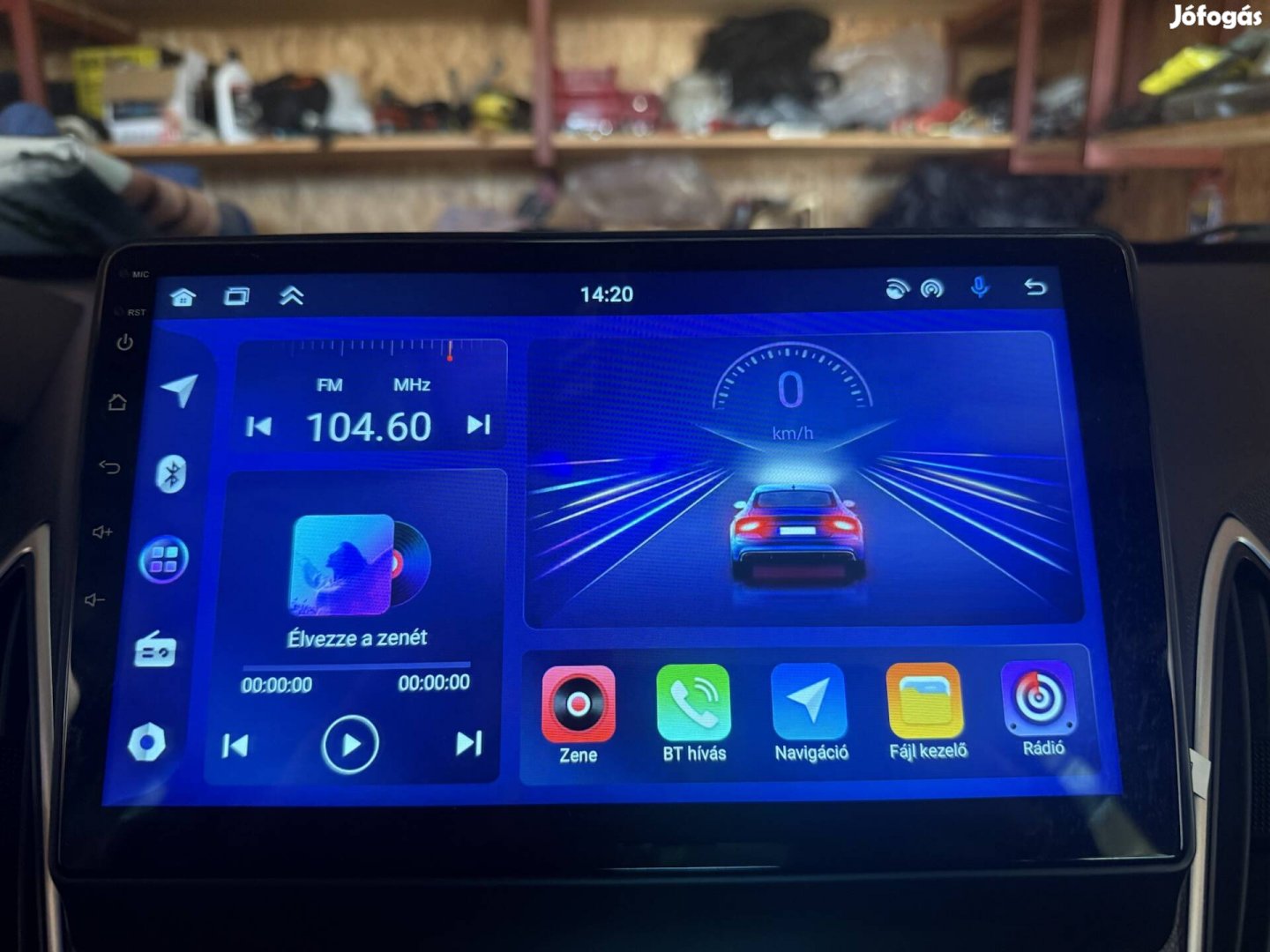 Hyunday multimédiás fejegység.