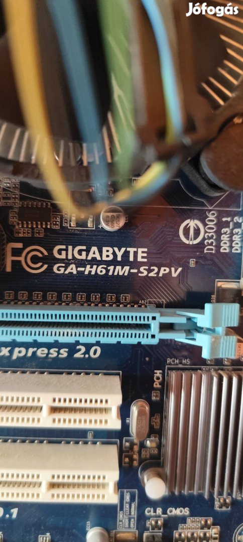 I3 3240cpu gigabyte alaplap félkonfig 