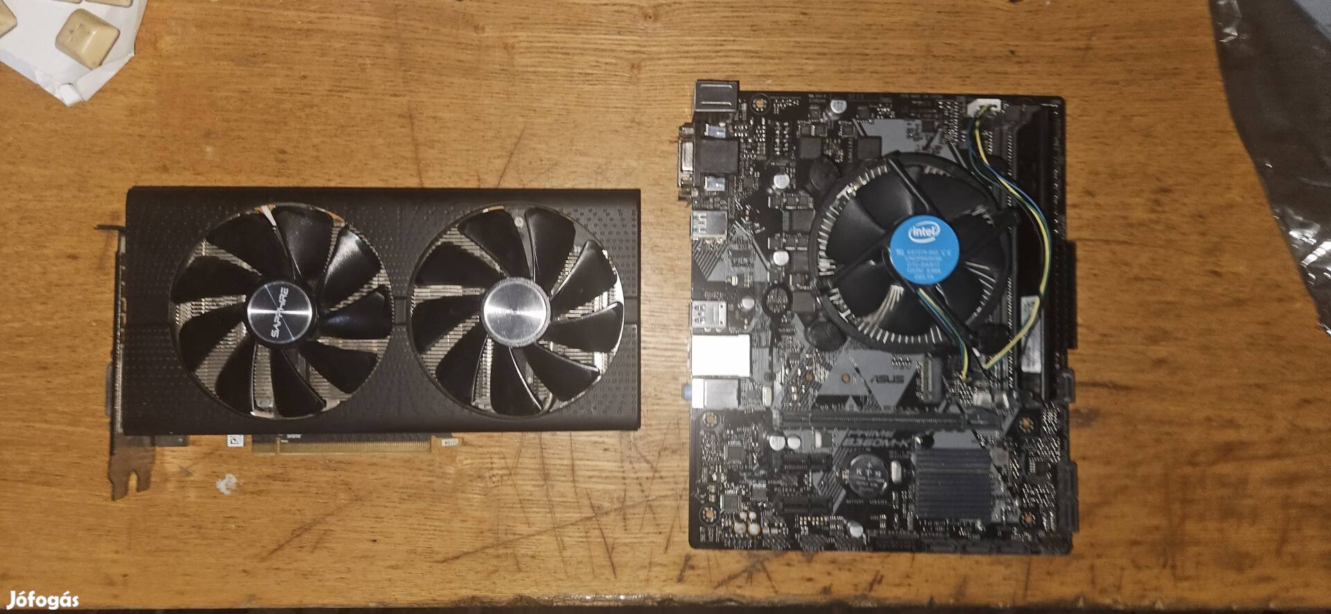 I3 9.gen / RX 570 félkonfig