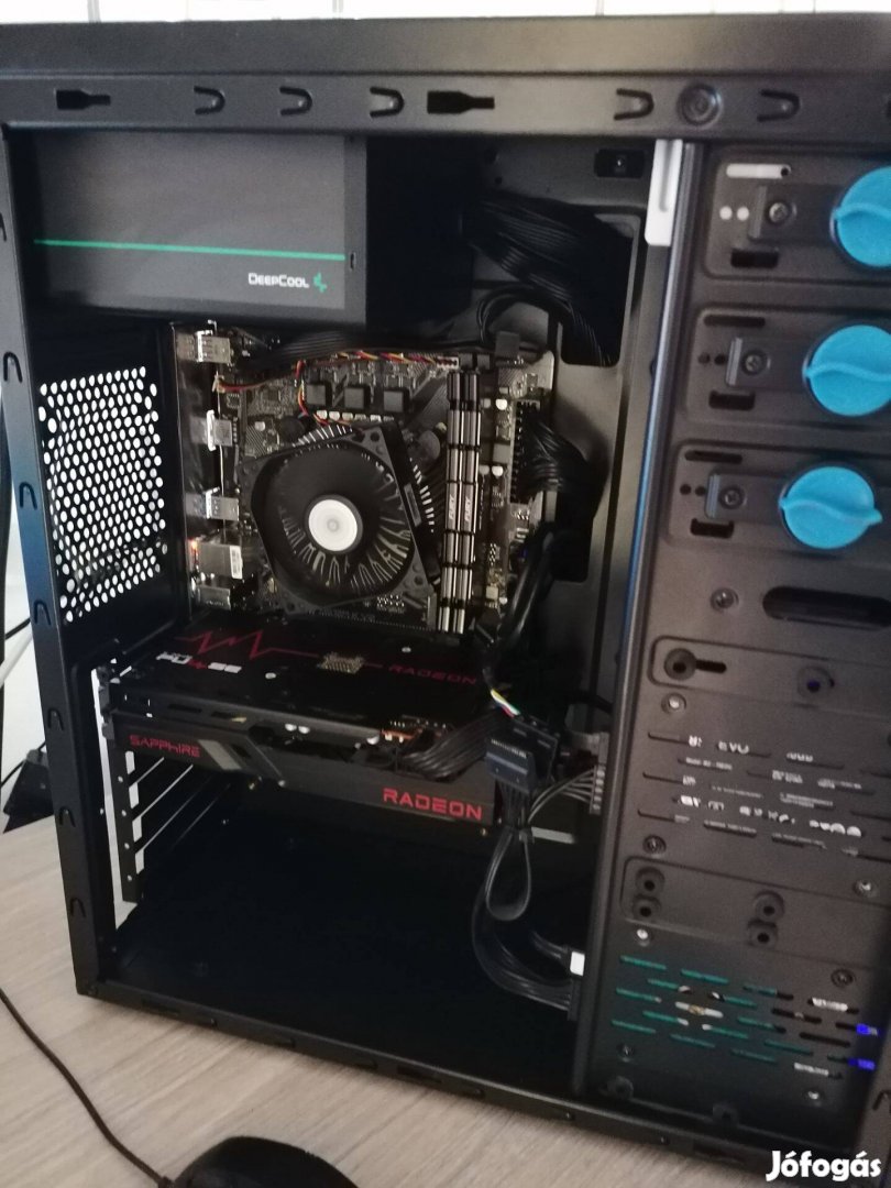 I5 10400f, RX 6600 8gb gamer pc