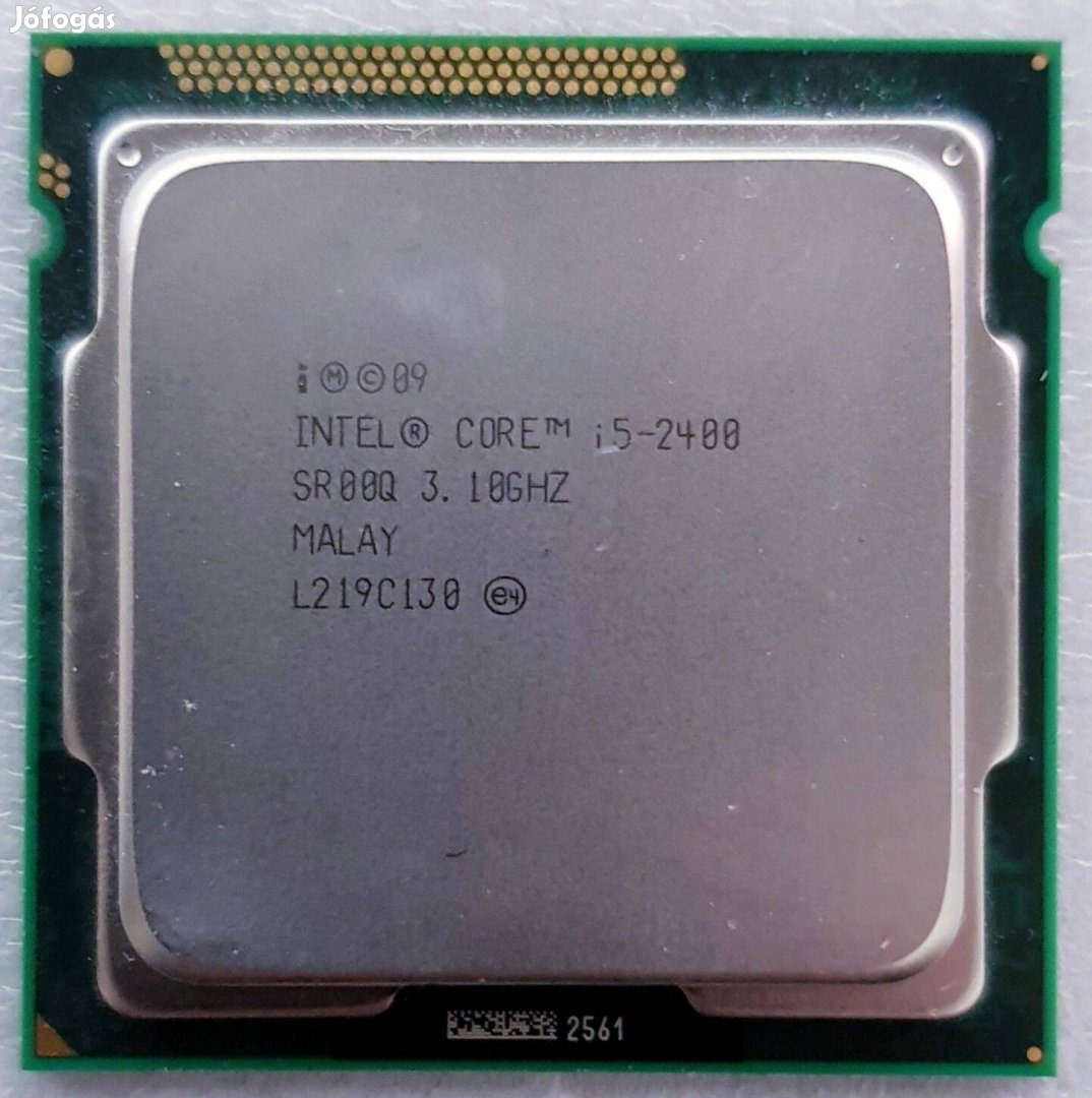 I5-2400 4x3.10 GHz CPU, LGA1155, 1 év bolti Garanciával!!!