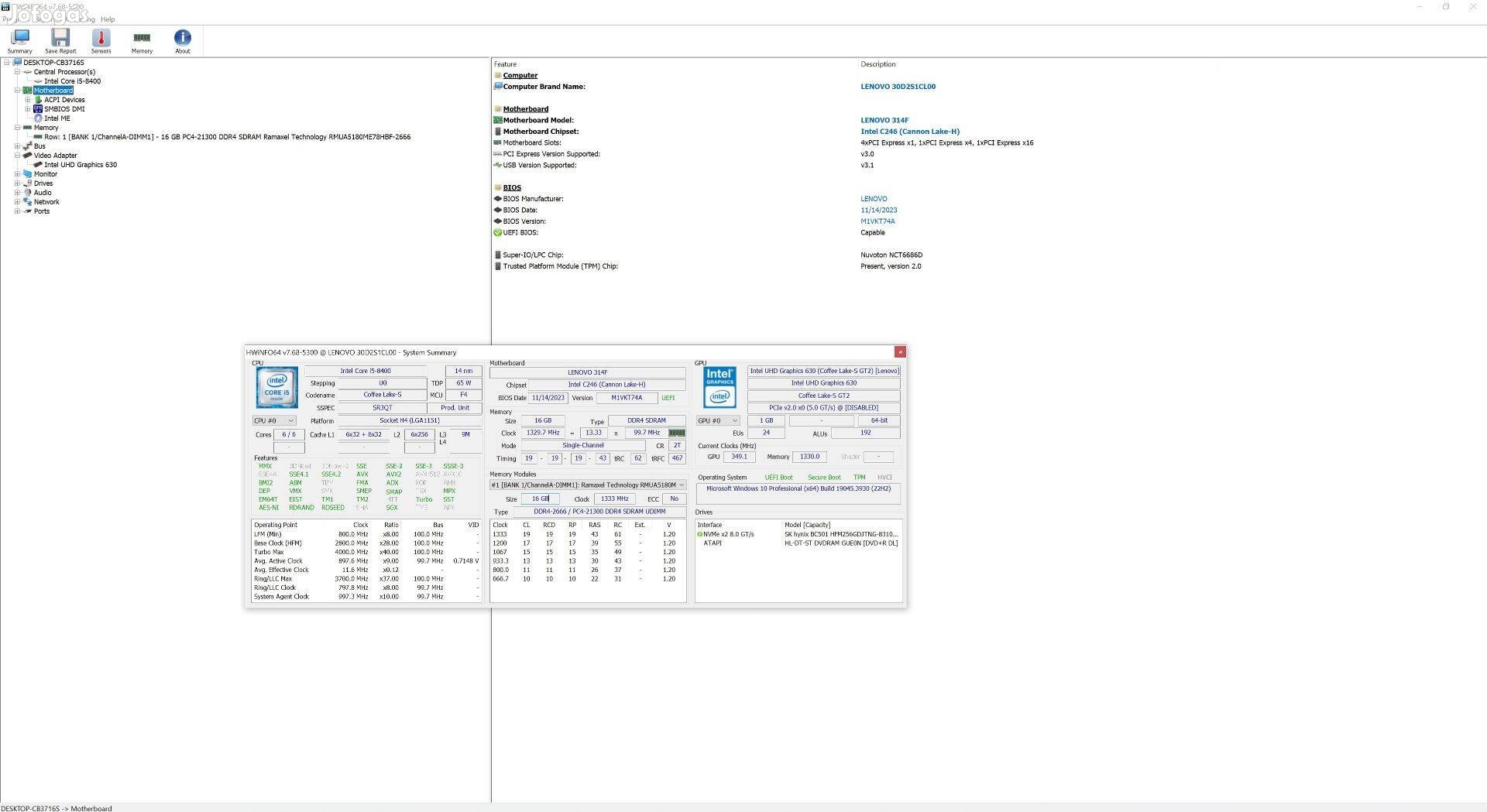 I5-8400 processzor