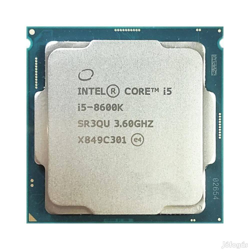 I5-8600K processzor