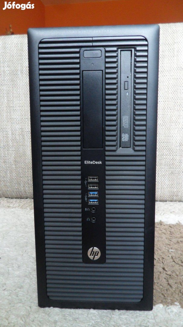 I5 HP Elitedesk 800 G1 Tower - i5-4590 / 16GB DDR3 / 512GB SSD / DVD