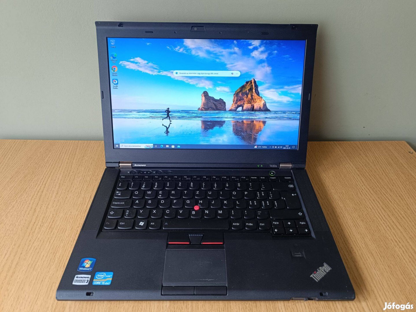 I5 Lenovo T430S notebook eladó