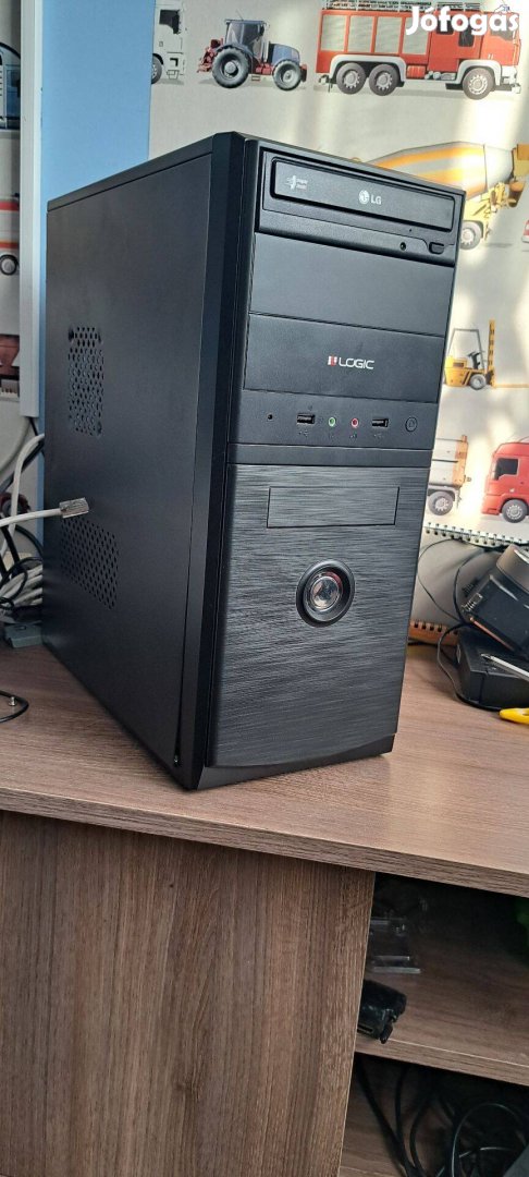 I7 6700 belépő gamer pc (16gb ddr4,Rx 580 8gb)