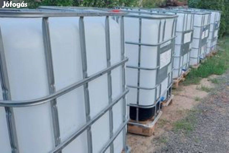 IBC Tartály 1m3 Tiszta