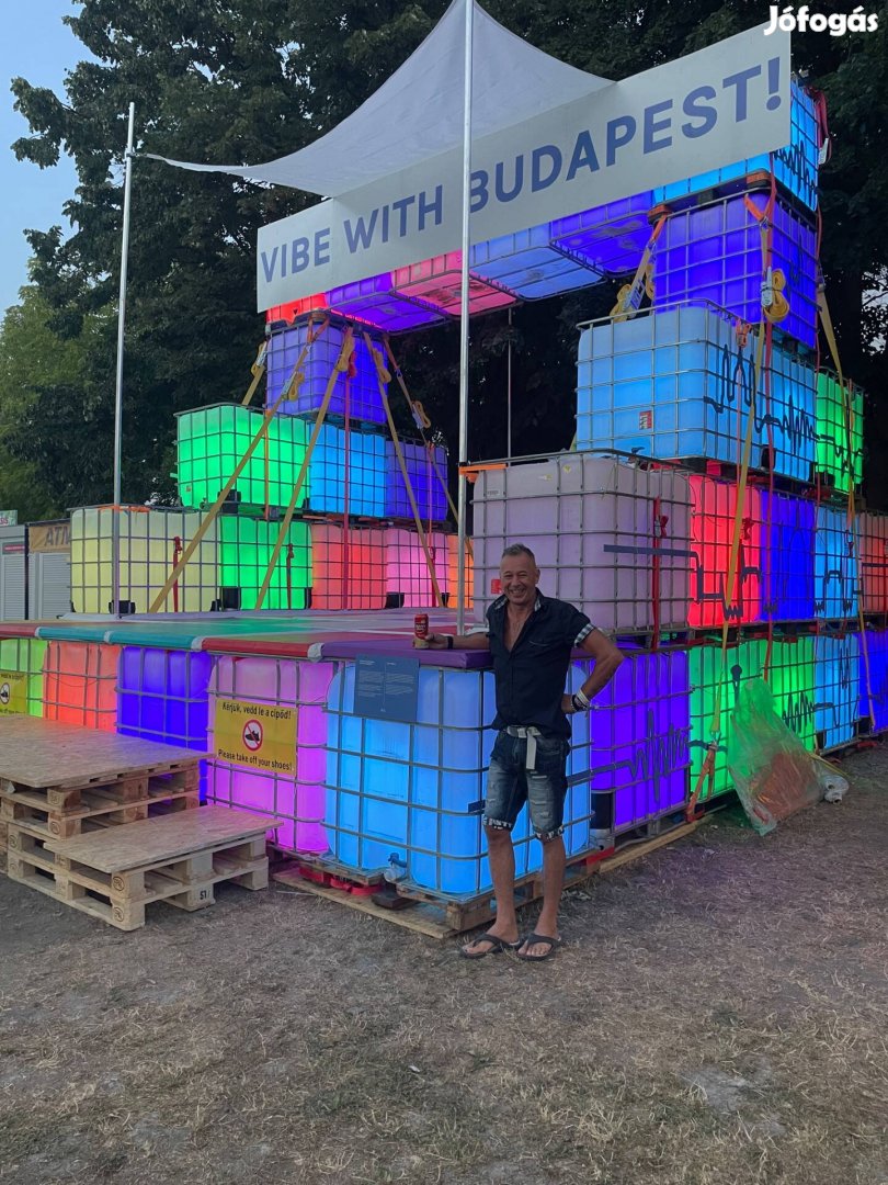 IBC tartály, 1000 liter, Eladó. Hódmezővásárhelyen