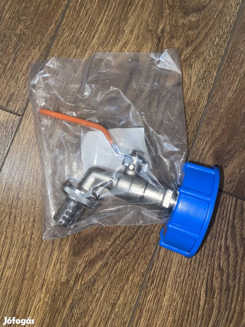 IBC tartály csap közbetéttel