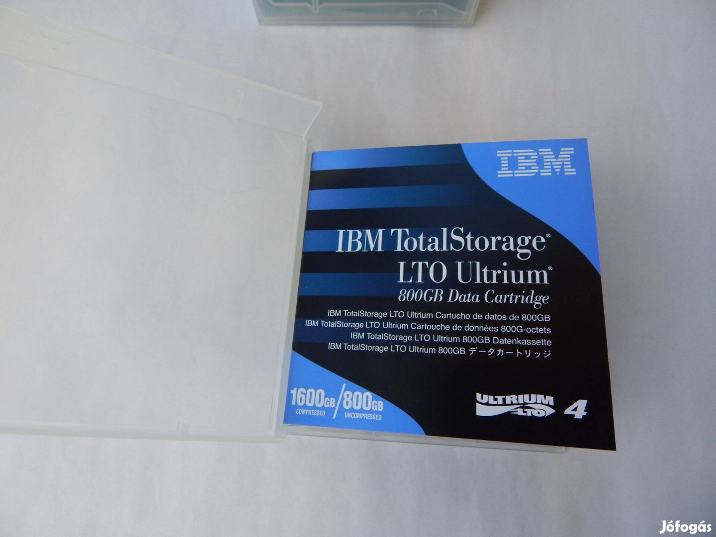 IBM LTO Ultrium 4 800GB/1.6TB Mágnesszalag Data Cartridge Új