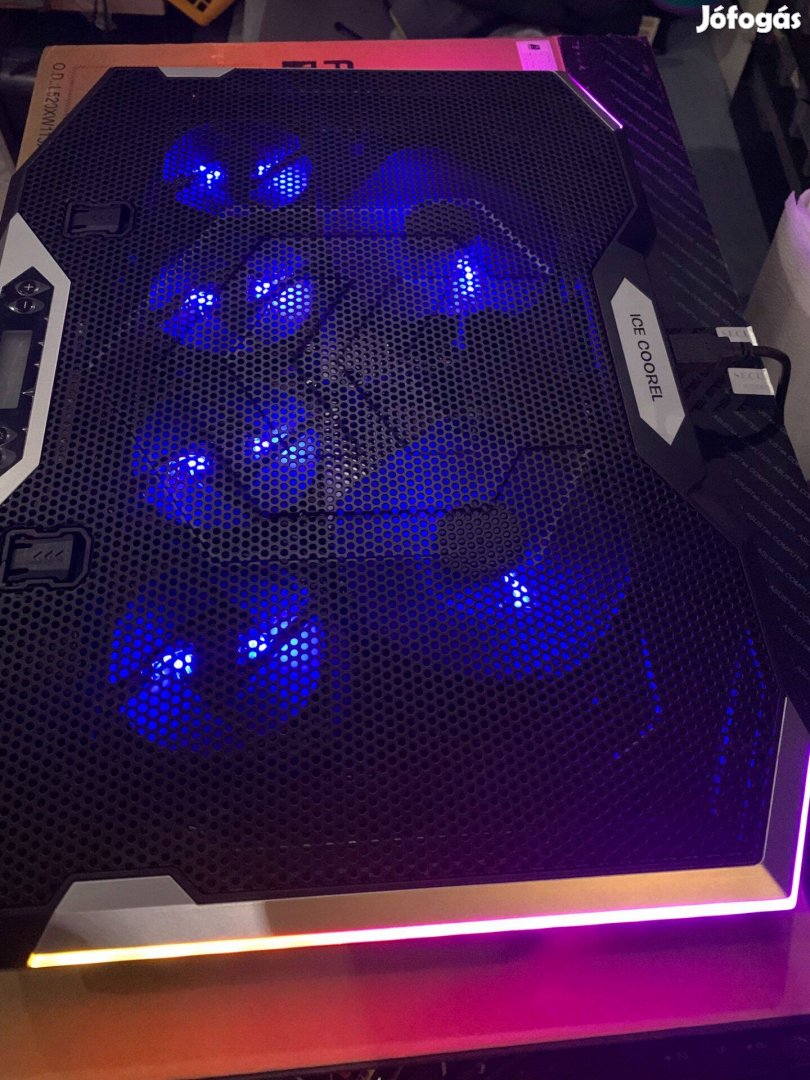 ICE Cooler K9 RGB Laptop hűtő