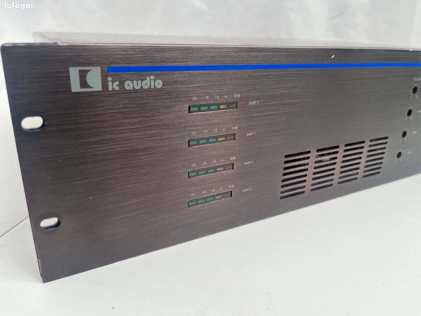 IC Audio erösitö zóna AMP 4x120 Zoning szervizelve DJ felszerelés