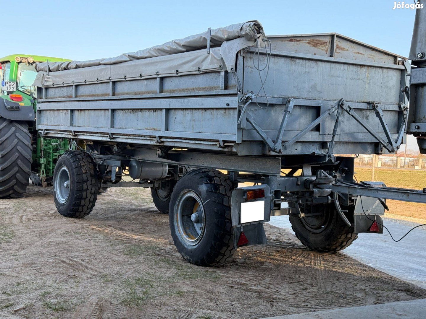 IFA 80.11 HW 8011 pótkocsi